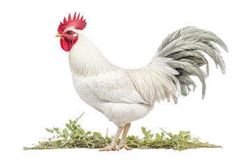 Fototapeta premium White Rooster 