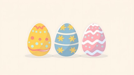 Easter Eggs Decorated