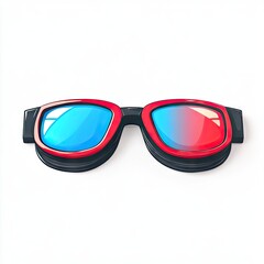 Colorful 3D glasses
