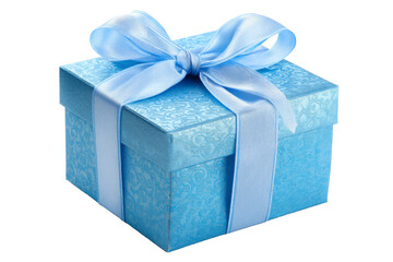 Obraz premium Blue Gift Box
