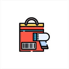 shopping bag icon