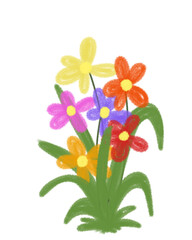 bouquet of colorful flowers