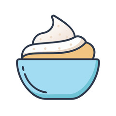  Elegant Sour Cream Design for Menus