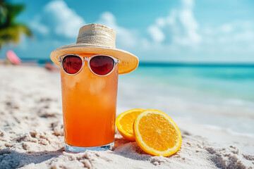 The beach is a peaceful place, where golden sand stretches to the horizon, and the waves gently touch the shore. The sun shines in the sky, and a fresh breeze carries the scent of salt.


