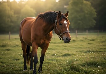 Obraz premium Close-up of a horse with expressive eyes and textured coat, ideal for animal portraits, equestrian campaigns, and rustic imagery.