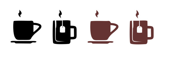 drink beverage outline icons, bottle liquor glass