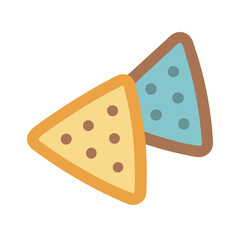  Tortilla Chip Icon for Crunchy Snacks