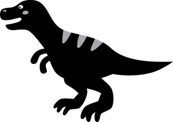 tyrannosaurus dinosaur vector illustration