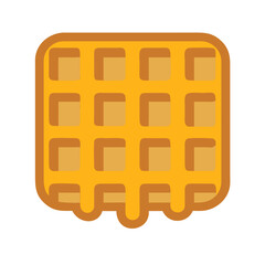  Delicious Waffle Culinary Icon