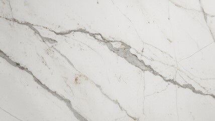Obraz premium A white marble wall with a crack in it