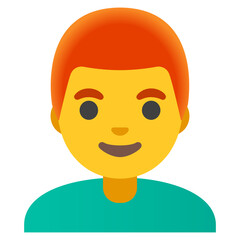 Red-Haired Man Emoji
