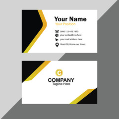 Modern Creative And Clean Business Card Design Template, Corporate Business Card Layout  Visiting Card