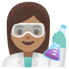 Female Scientist Emoji
