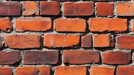 Obraz premium Brick Wall Texture Urban Setting High-Resolution Background Textured Environment Close-Up Classic Aesthetics