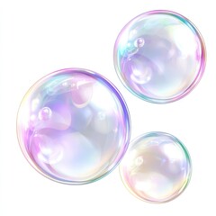 Colorful iridescent soap bubbles (4)