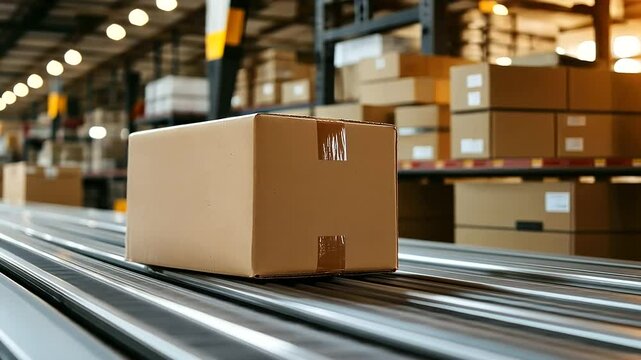 1_Automated Sorting Facility Package Movement