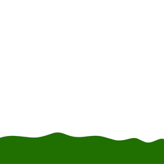 Flat Style Bottom Border