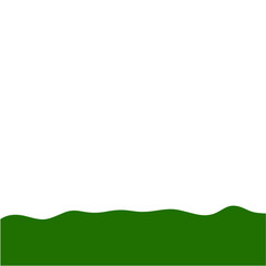 Flat Style Bottom Border