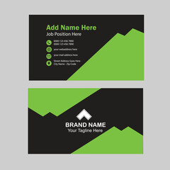 Fototapeta premium Modern business card design template