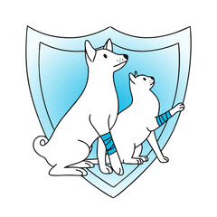Pet insurance. Pet protection. Veterinary medicine