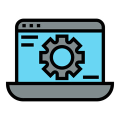 application vector icon