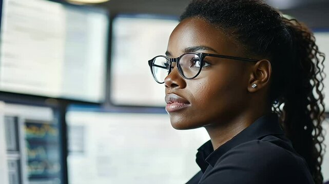 2_Customer service representative checking shipment status