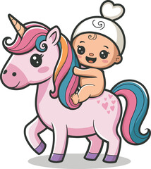 Unicorn Magical Head