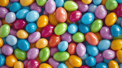 Colorful Easter eggs background