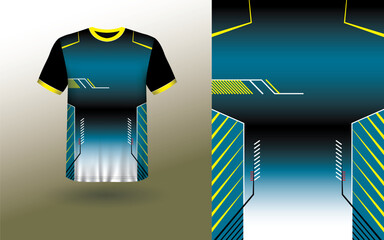 Print jersey, T-shirt Sport Design Template, T-shirt Mockup Abstract Grunge Sport Jersey Design For Cricket, Football Soccer, Racing, Sports, Running Soccer Jersey. Uniform Front View

template, vecto