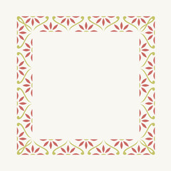 Fototapeta premium Floral ornaments collection