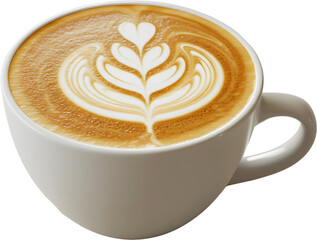 cup of coffee with heart