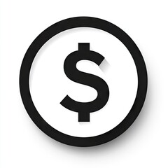 Obraz premium Dollar sign icon (1)