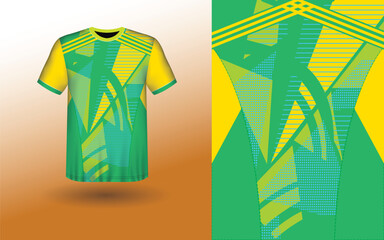 Print jersey, T-shirt Sport Design Template, T-shirt Mockup Abstract Grunge Sport Jersey Design For Cricket, Football Soccer, Racing, Sports, Running Soccer Jersey. Uniform Front View

template, vecto