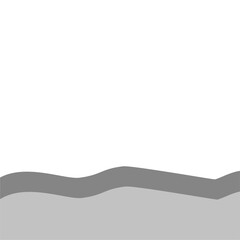 Lower page border gray color