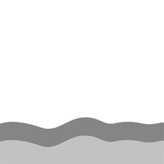 Lower page border gray color