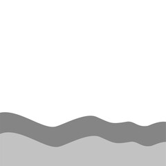 Lower page border gray color