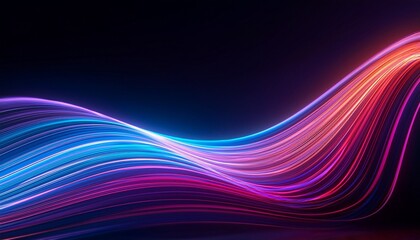 Fototapeta premium abstract colorful background on black