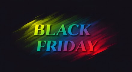 Obraz premium Black Friday
