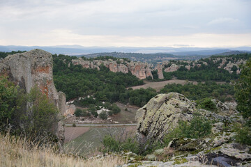 Rock Formations in Phrygian Valley, Eskisehir, Turkiye