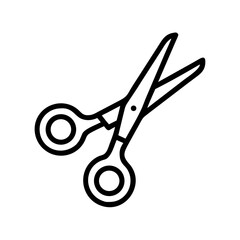Scissors Icon for Creativity and Crafting Topics