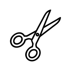 Scissors Icon for Creativity and Crafting Topics