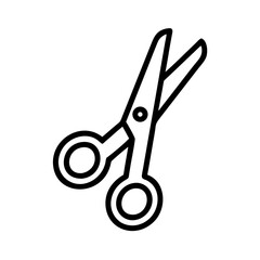 Scissors Icon for Creativity and Crafting Topics