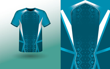 Print jersey, T-shirt Sport Design Template, T-shirt Mockup Abstract Grunge Sport Jersey Design For Cricket, Football Soccer, Racing, Sports, Running Soccer Jersey. Uniform Front View

template, vecto