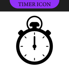 Timer and stopwatch vector icons set. Countdown timer vector icons. Time management. Deadline, punctuality and time management and optimization Countdown 5, 10, 20, 30, 60 minutes. Vector illustration