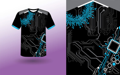 Print jersey, T-shirt Sport Design Template, T-shirt Mockup Abstract Grunge Sport Jersey Design For Cricket, Football Soccer, Racing, Sports, Running Soccer Jersey. Uniform Front View

template, vecto