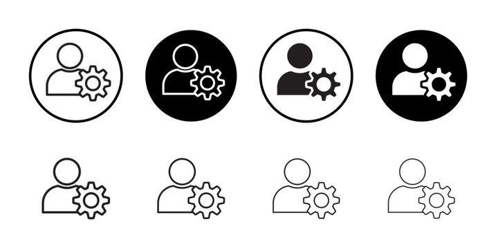 User Management Icon vector logo set collection for web app ui