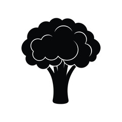 broccolli silhouette art