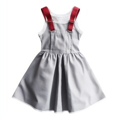 red dress isolated on white