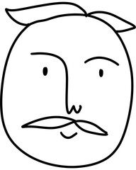  illustration of cartoon drawing
