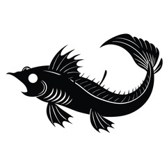a dragongfish vector 